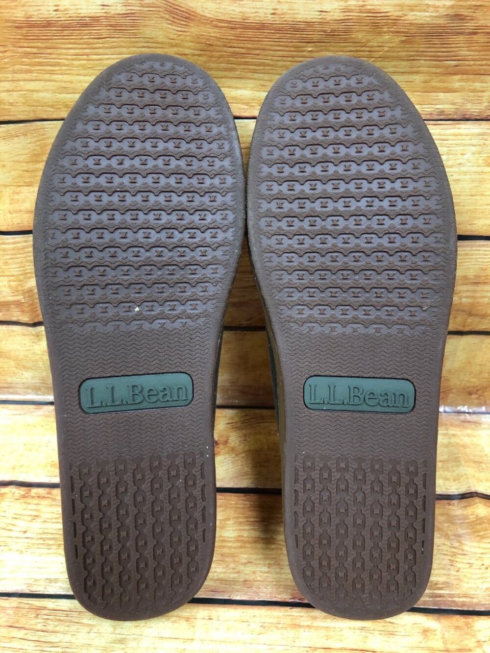LL Bean Mens 12 M Campside 2 Eye Canvas Brown Sneaker 505999 - Picture 8 of 10